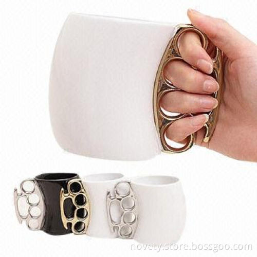Novelty Fist Cup, Made of Ceramic, Sized 10.2 x 11.5 x 7.9cm